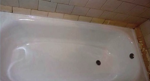 Реставрация ванны жидким акрилом | Новогиреево